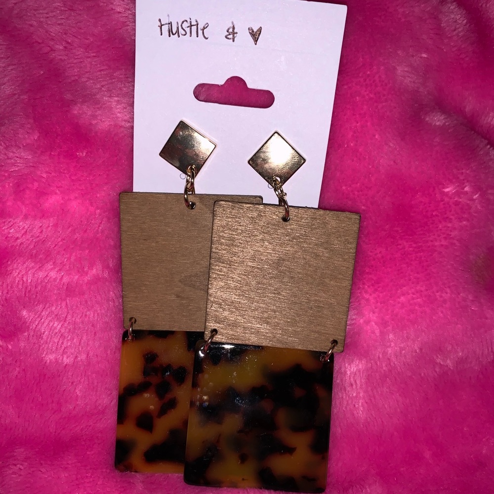 Hand made earrings From My Brand Hustle and Heart
